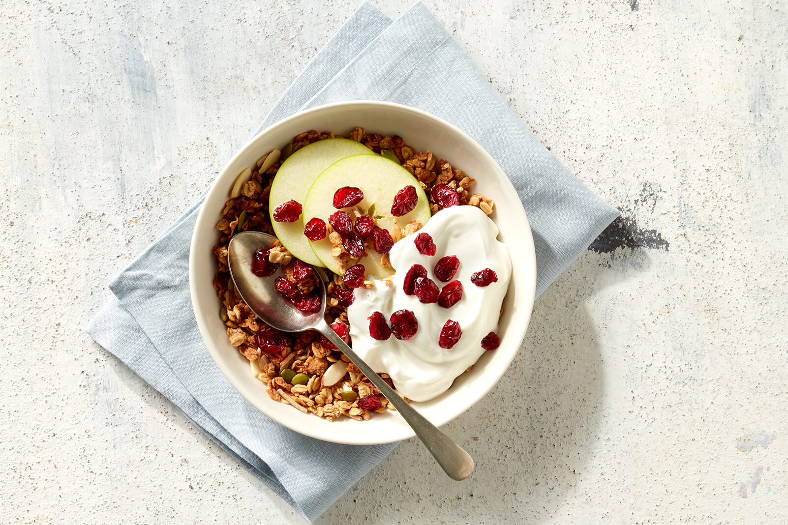 Craisins® Dried Cranberries Crunch Breakfast Bowl