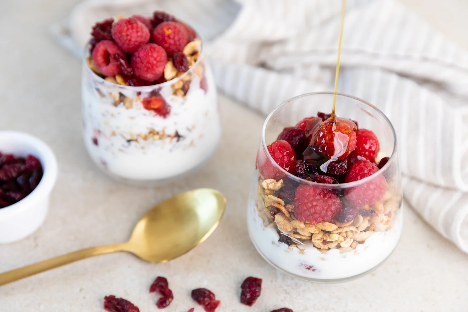 Grandma's Cranberry Granola Bowl