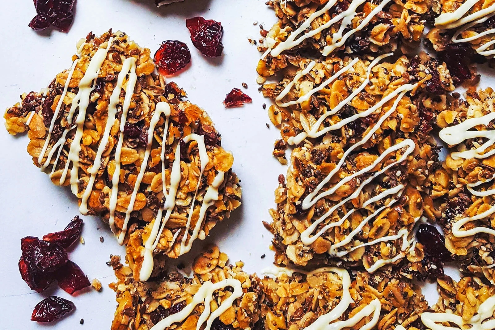 Cranberry Chocolate Granola Bars