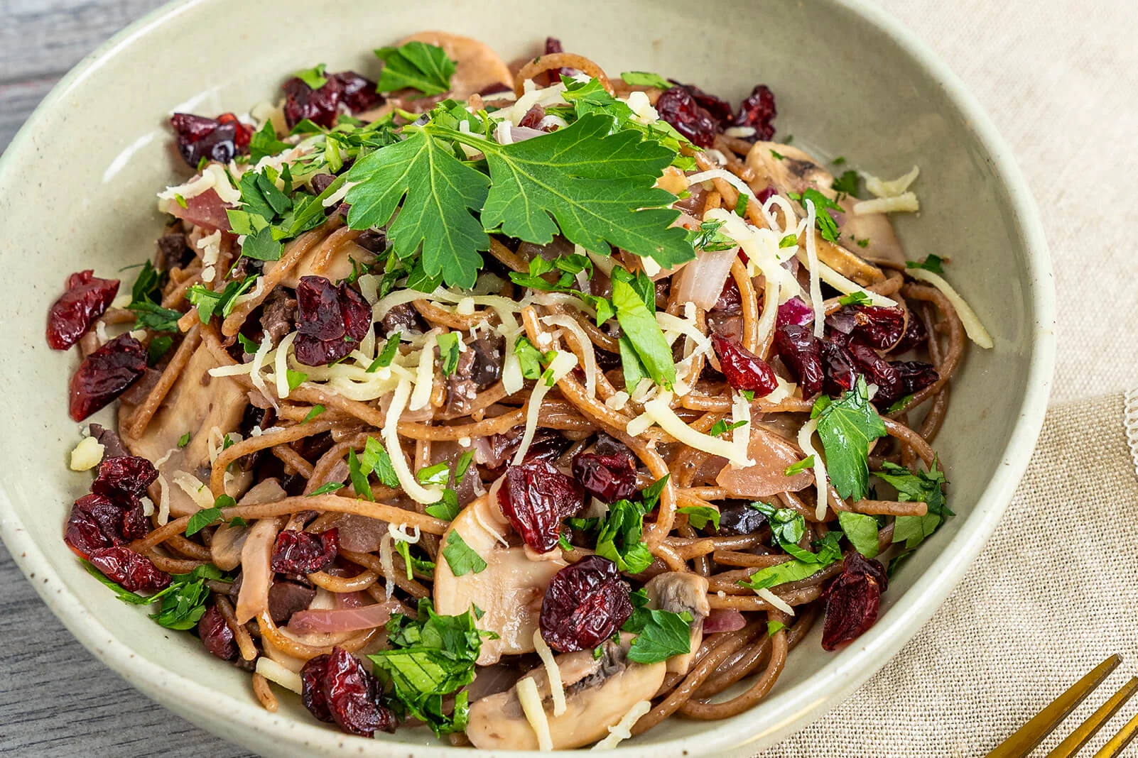 Whole Meal Pasta Mediterranean