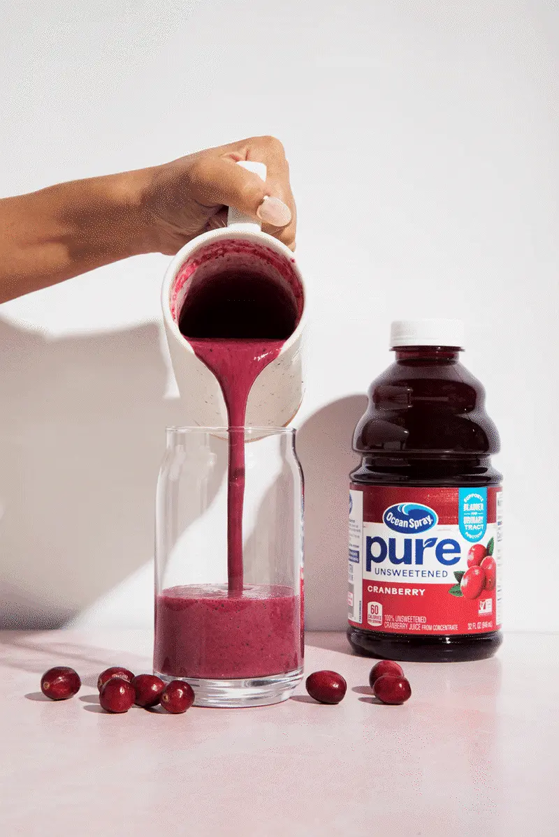 Pure Cranberry Smoothie