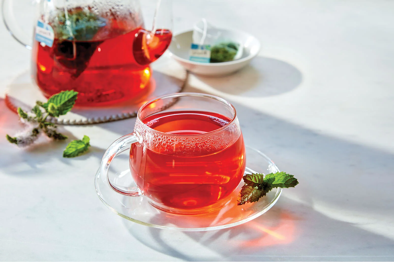 Cranberry & Mint Tea