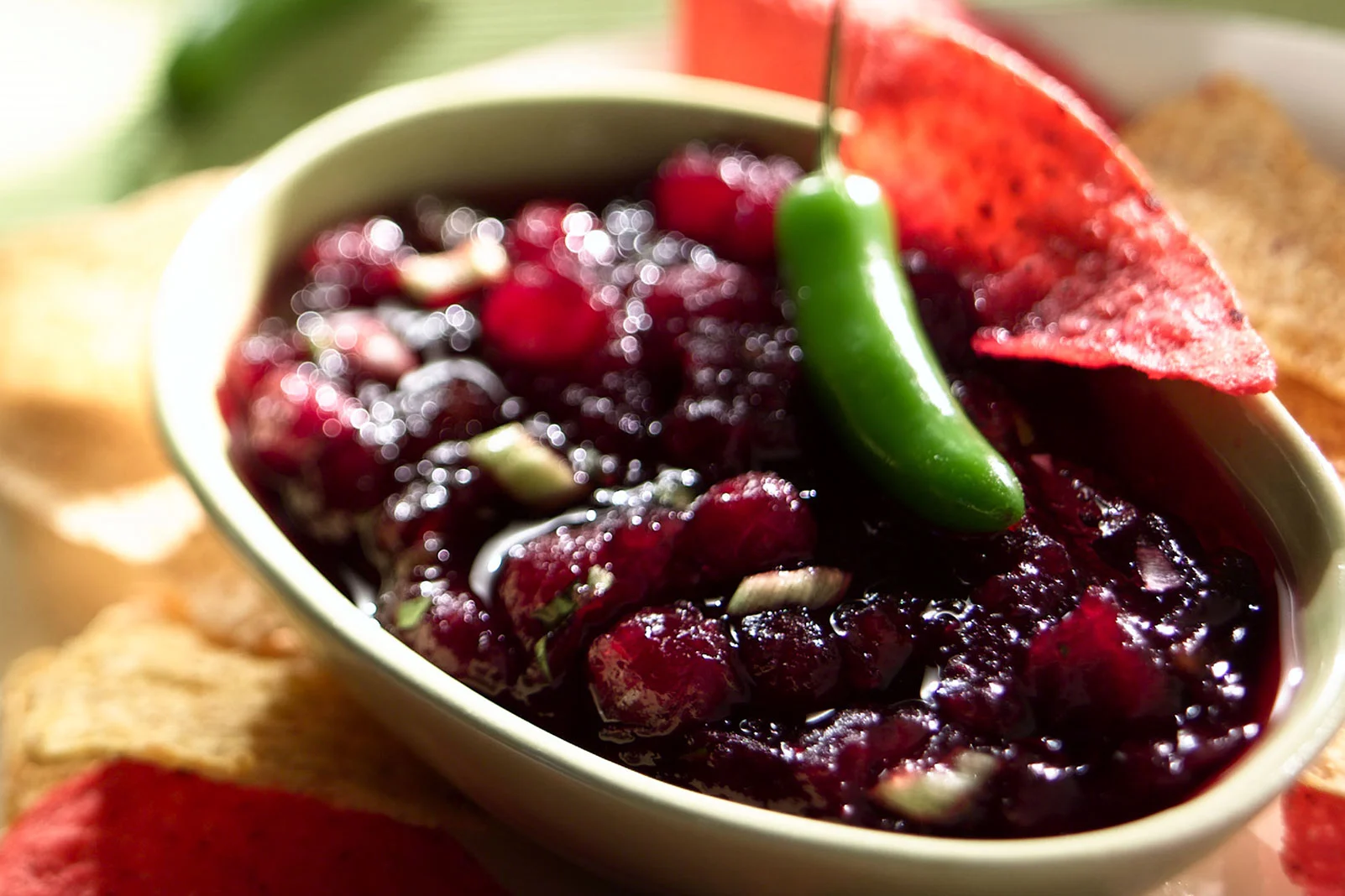 Tex Mex Cranberry Salsa