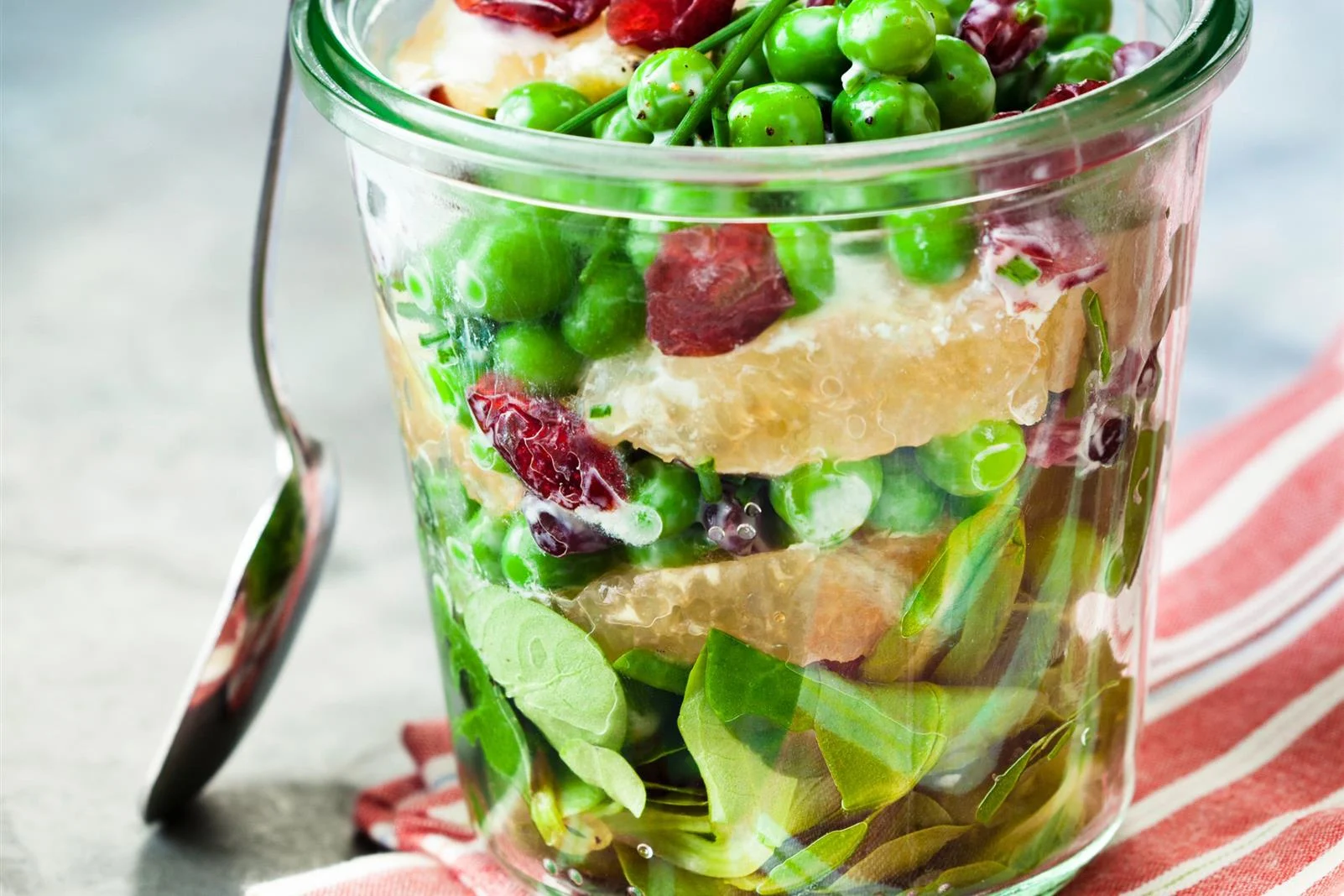 Pea & Cranberry Salad